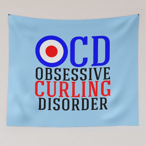 Item preview, Obsessive Curling Disorder designed and sold by Epic Love Designs.