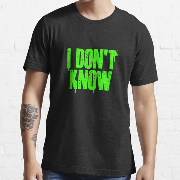 I Don T Know Green Slime Nickelodeon T Shirt By 90s Mall Redbubble - nickelodeon nick green slime t shirt roblox