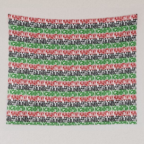 Item preview, My Humanity is Not Negotiable in Increments (Red, Black, Green) Idium Series designed and sold by Carbon-Fibre Media.