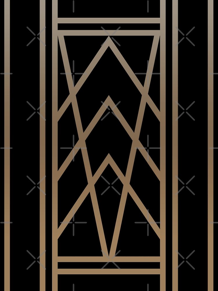 Black and Gold Art Deco" A-Line Dress for Sale by AbsentisDesigns | Redbubble Black and Gold Art Deco" A-Line Dress for Sale by AbsentisDesigns | Redbubble