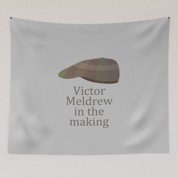 Item preview, Victor Meldrew in the making Flat Cap design designed and sold by GetItGiftIt.