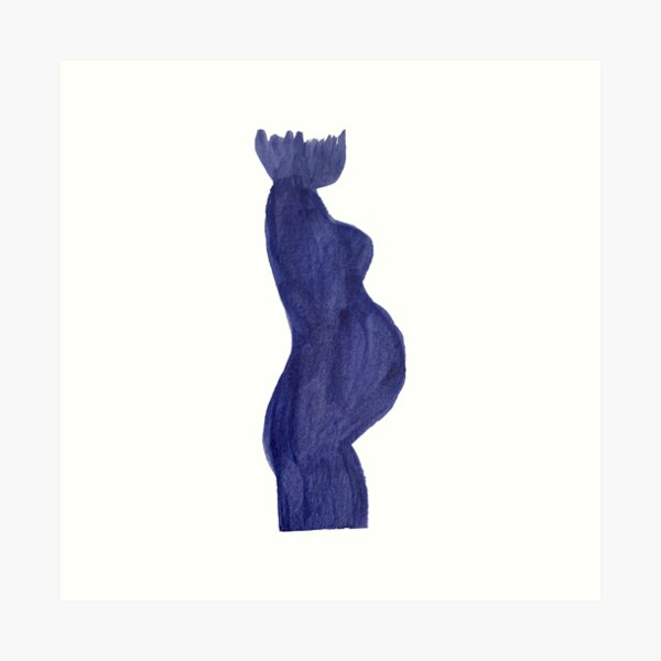 Item preview, Purple Mama Ink Painting 3 designed and sold by medinacreative.