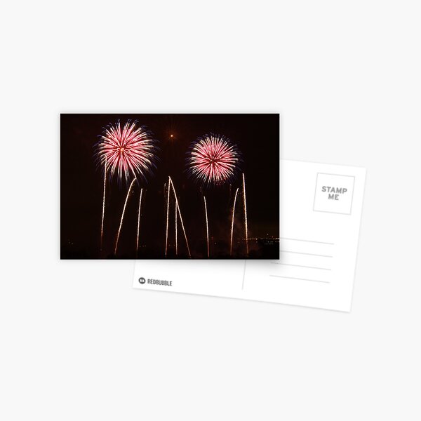 Firework Display 2 Postcard