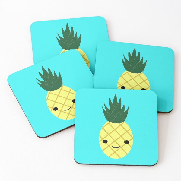 Item preview, Super Cute Cartoon Pineapple designed and sold by Hedgie Designs.
