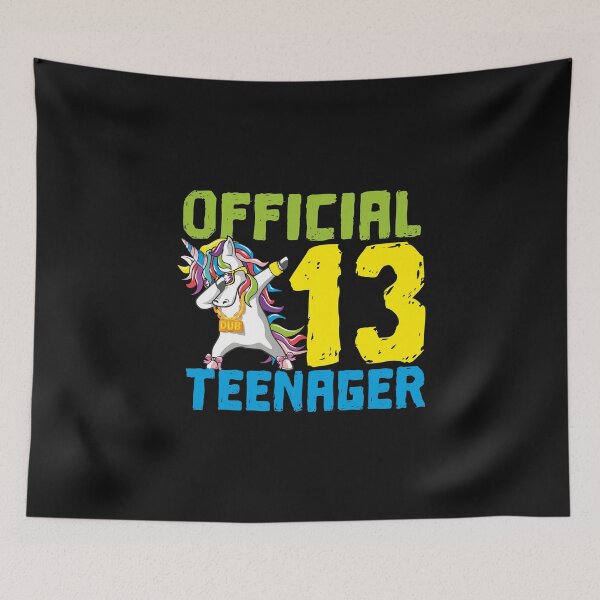 Item preview, Official Teenager Cute 13th Birthday Unicorn Lover Gift designed and sold by alenaz.