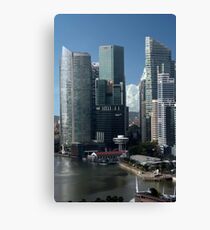 Singapore Waterfront Canvas Print