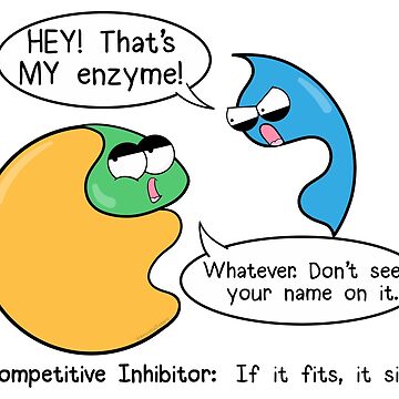 Artwork thumbnail, Competitive Inhibitors by amoebasisters
