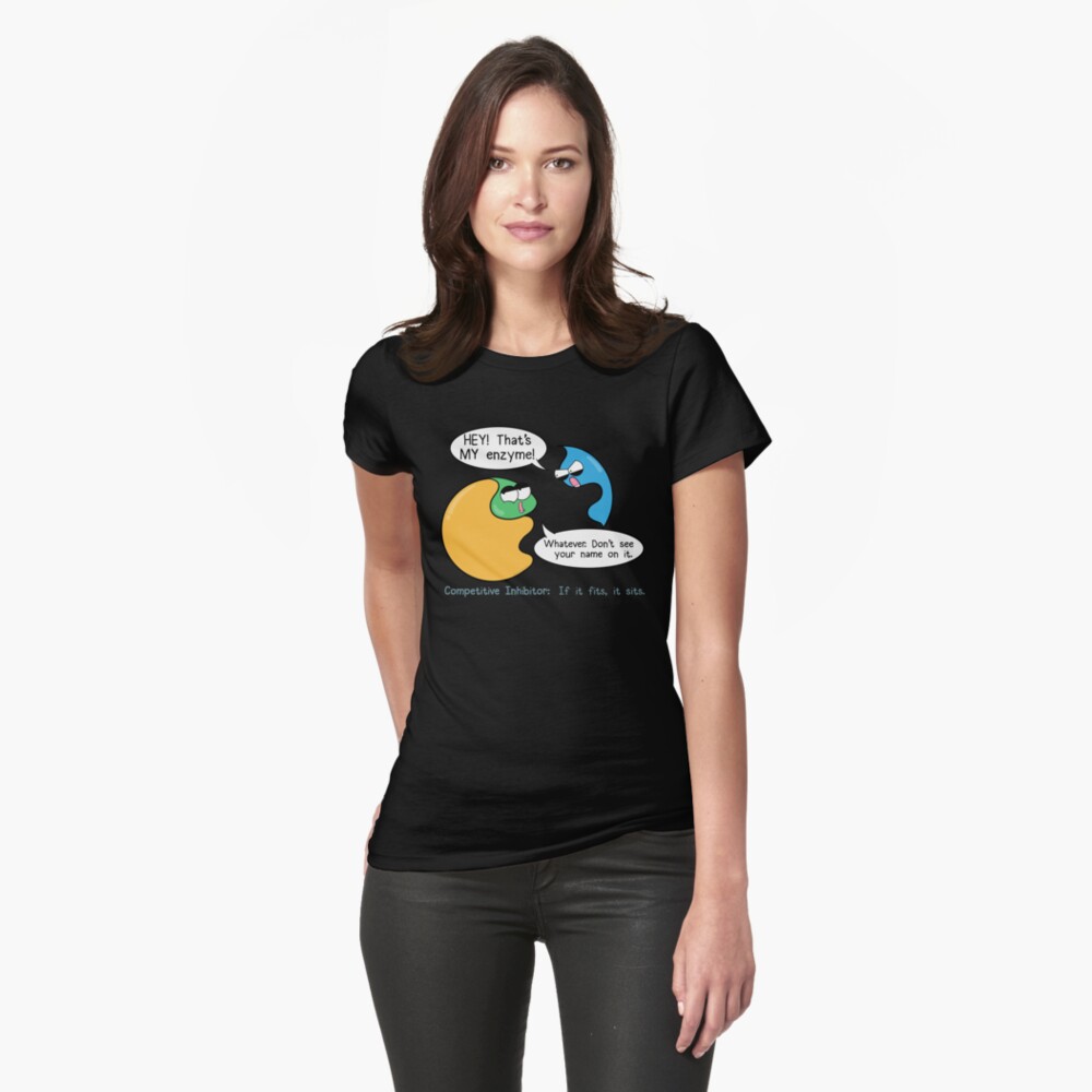 Item preview, Fitted T-Shirt designed and sold by amoebasisters.