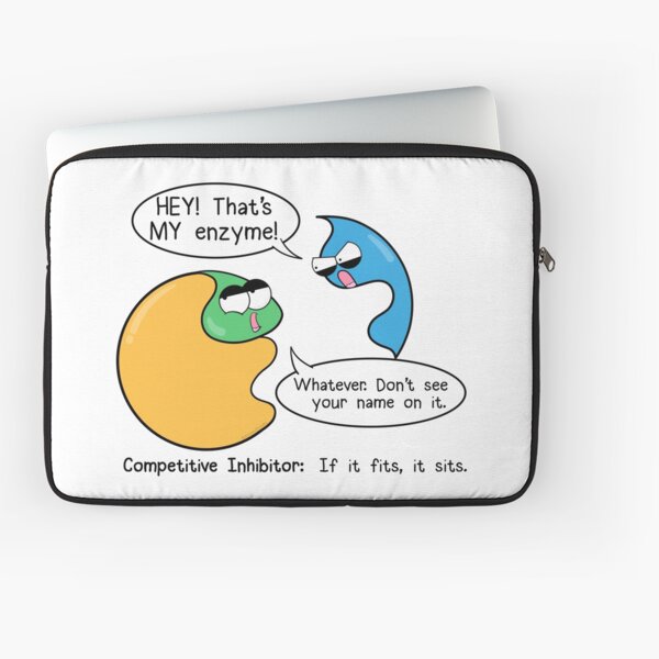 Competitive Inhibitors Laptop Sleeve