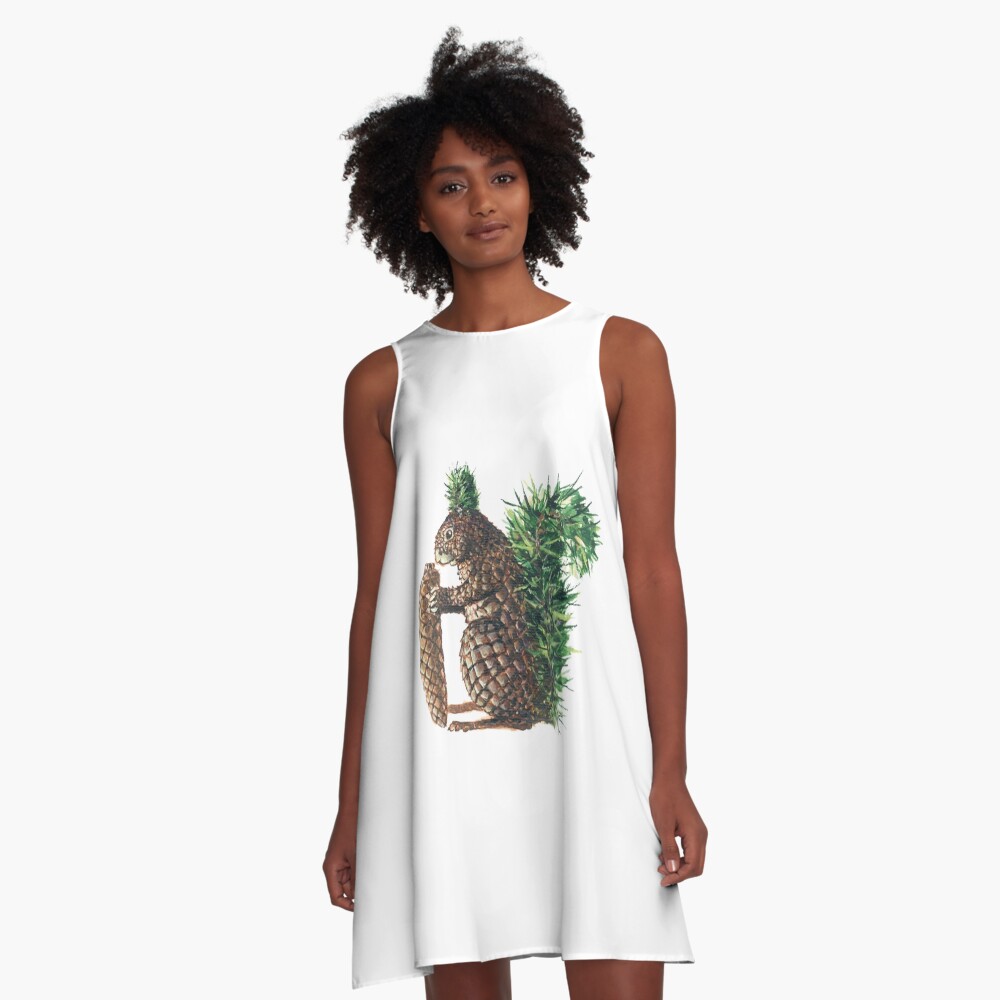 Artikel-Vorschau von A-Linien Kleid, designt und verkauft von Tigerschnecke.