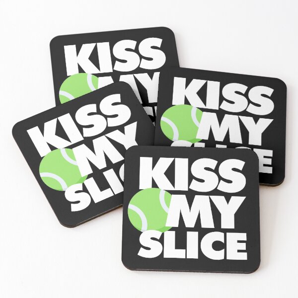 Item preview, Kiss my Slice Funny Sport Player designed and sold by elhefe.