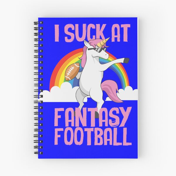 Item preview, I Suck at Fantasy Football Funny Unicorn Sports Looser designed and sold by Hananiah Merch.
