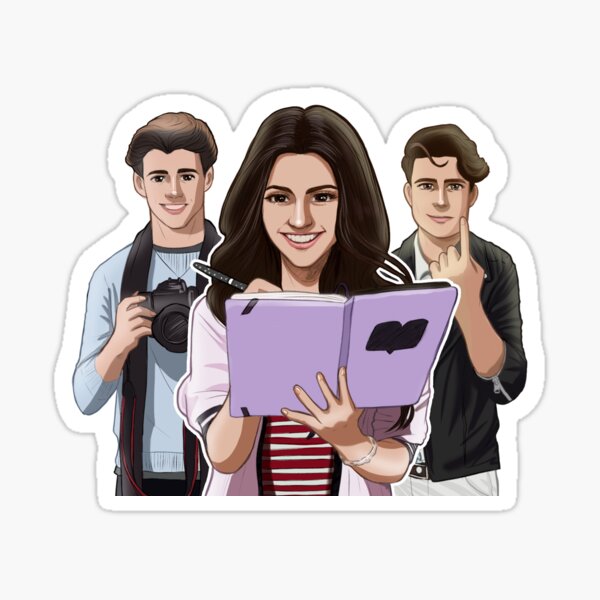 Bia, Manuel and Alex Sticker