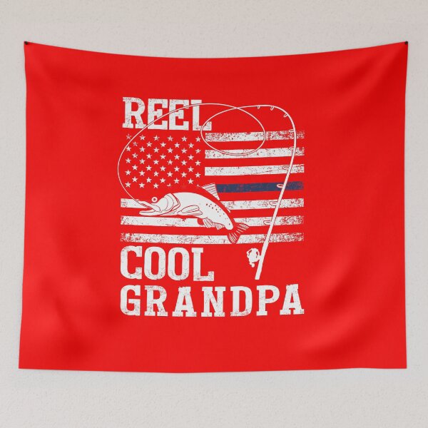 Item preview, Reel Cool Grandpa T-Shirt Bass Fishing Fisherman Git designed and sold by Hananiah Merch.