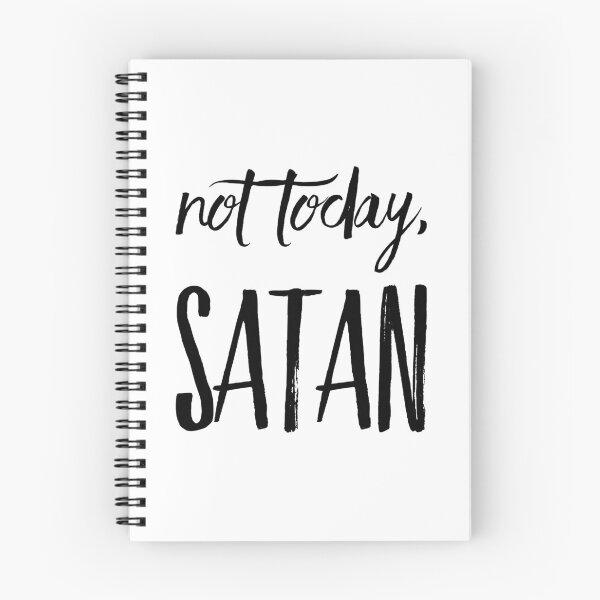 Item preview, Not today, Satan designed and sold by lalaynahop.