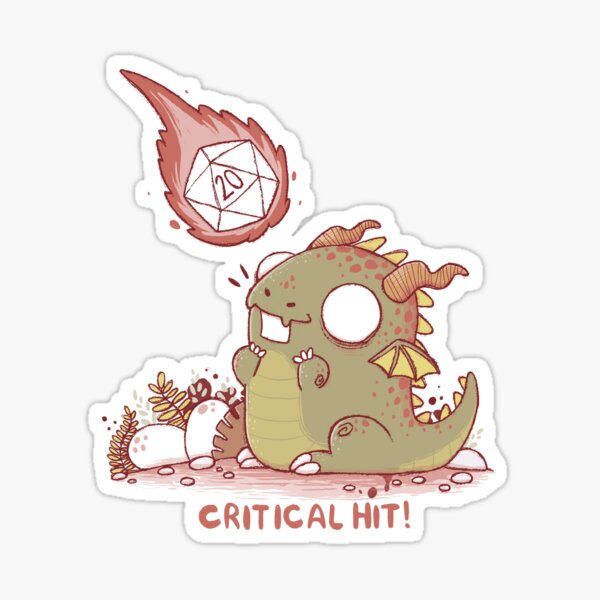 Item preview, Dnd Critical Hit designed and sold by xMorfina.