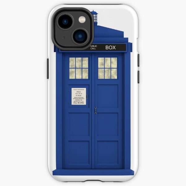 Police box iPhone Tough Case