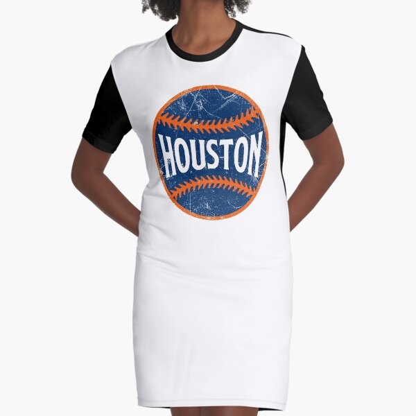 Women's Houston Astros Fan Dress- White