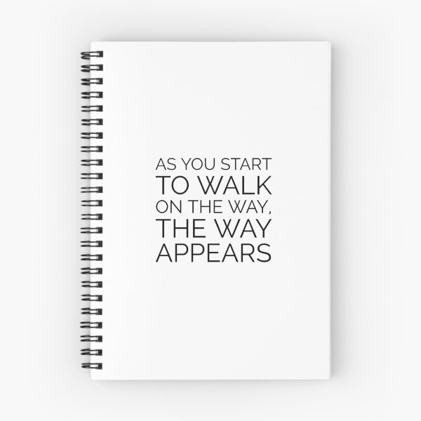 Item preview, As you start to walk on the way the way appears - RUMI QUOTES designed and sold by Inspirationmotivation.