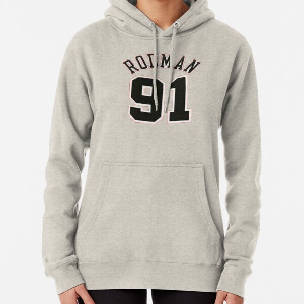 Dennis Rodman 91 Pullover Hoodie