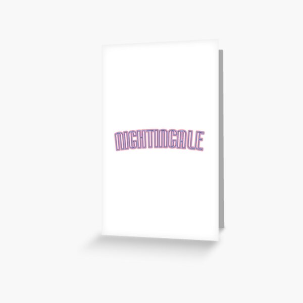 Nightingale Greeting Card