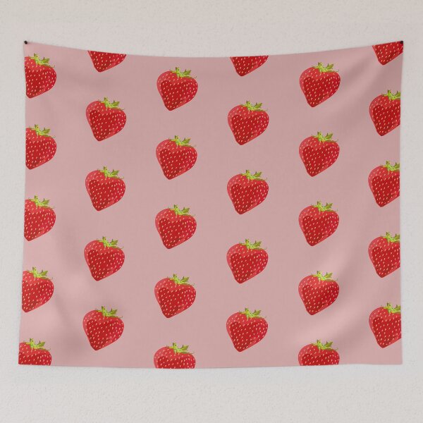 Item preview, Strawberry Field in Pink designed and sold by EmmeBi-graphic.
