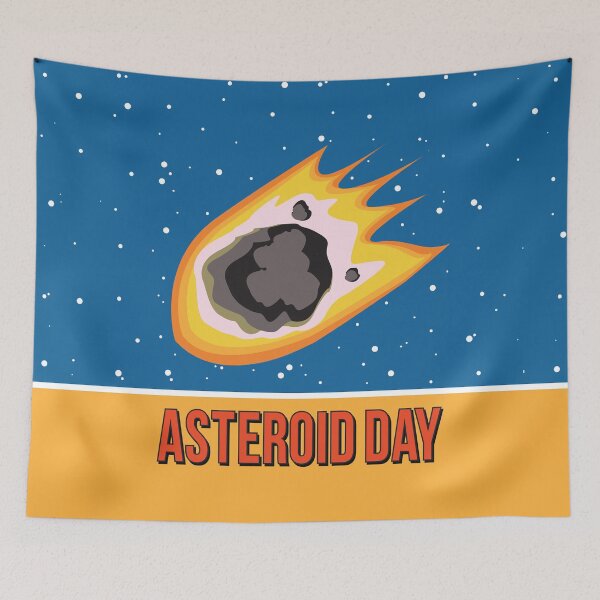 Item preview, Asteroid Day designed and sold by HollyPrice.