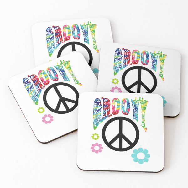 Item preview, Groovy | Retro 70's Hippie Tie Dye Peace Sign designed and sold by PureCreations.
