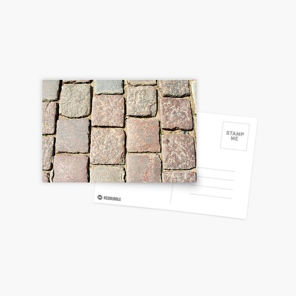 Cobble Stone Road Postcard