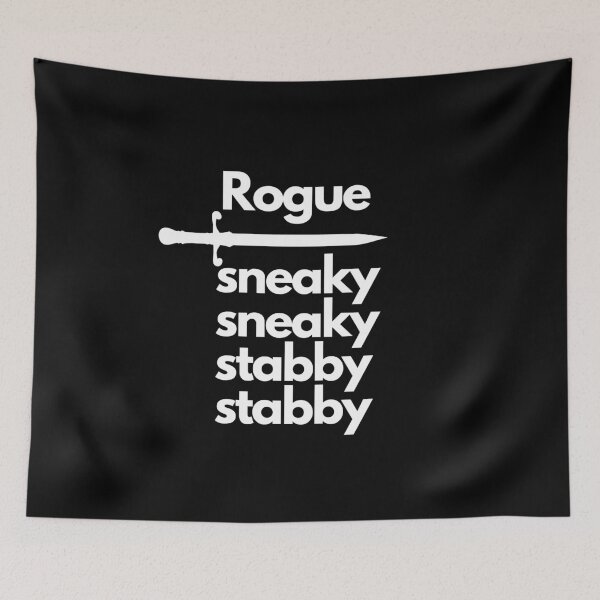 Item preview, Rogue Sneaky Sneaky Stabby Stabby designed and sold by MassivePixie.
