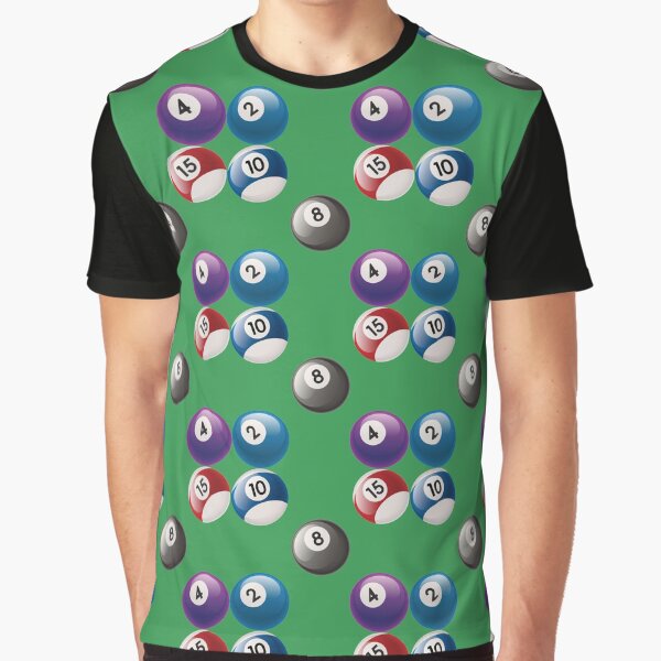 "Billiard balls stickers pack" Tshirt for Sale by AsKartongs