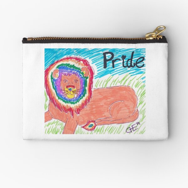 Lion Pride Zipper Pouch
