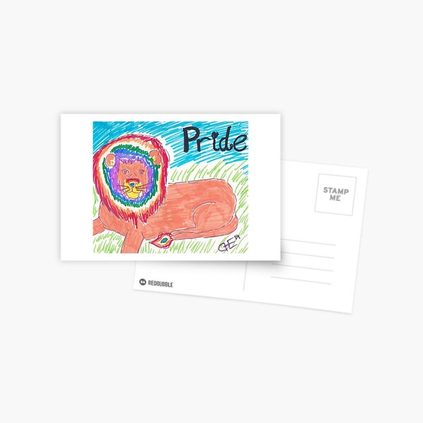 Lion Pride Postcard