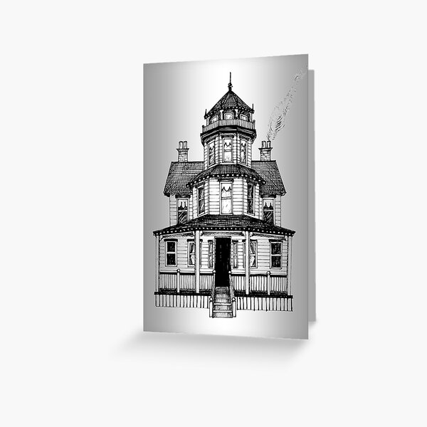 Home Sweet Home Greeting Card (Blank) Greeting Card