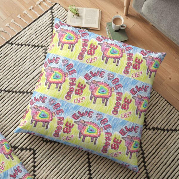 Be Ewe, Be Proud Floor Pillow