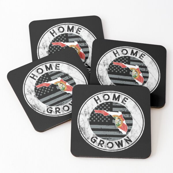 Item preview, Florida Home Grown State Country American Flag Pride Love FL  designed and sold by CreatedByHeidi.