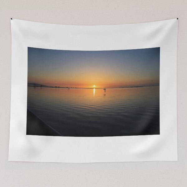 Item preview, Sunset marine lake  designed and sold by Kirstynmichelle.