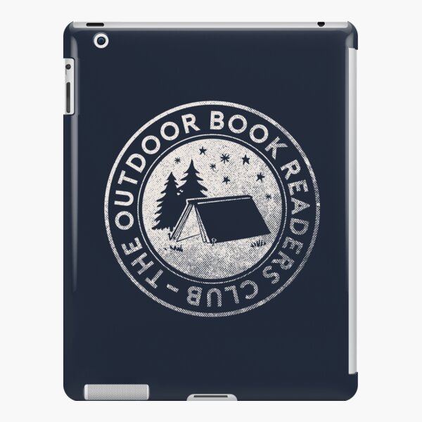 Outdoor Book Readers Club logo iPad Snap Case