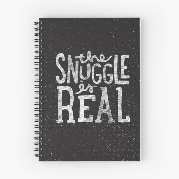 Item preview, Snuggle is Real - Black designed and sold by cabinsupplyco.