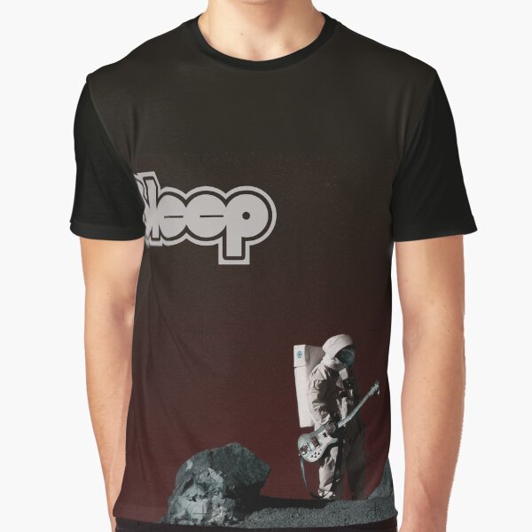 Sleep - 'The Sciences' Bass Astronaut Graphic T-Shirt