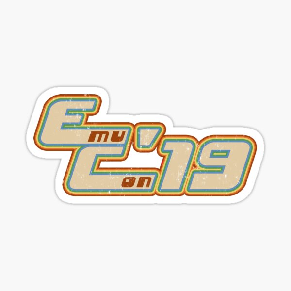 EmuCon Vintage Sticker
