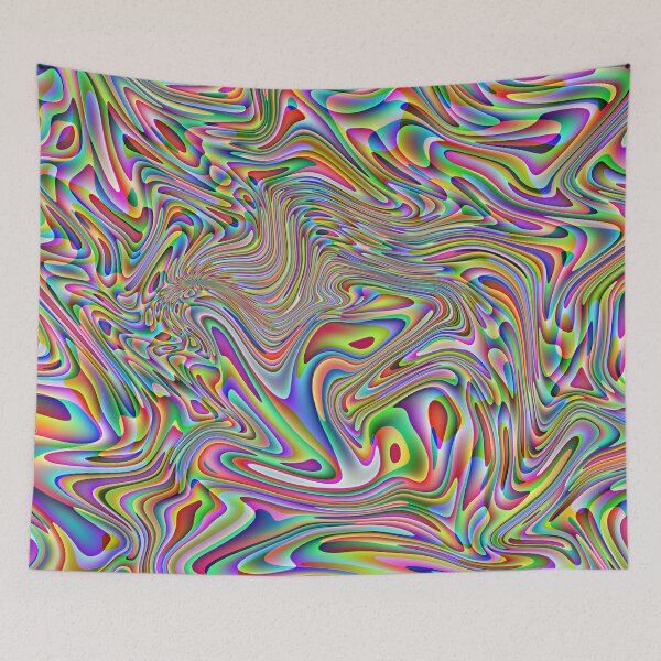 Item preview, Psychedelic Rainbow Pattern designed and sold by bradm50.