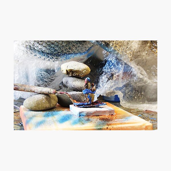 Praying Composition Photographic Print