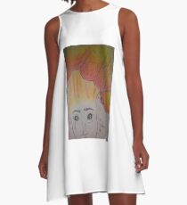 Spontaneous Combustion A-Line Dress