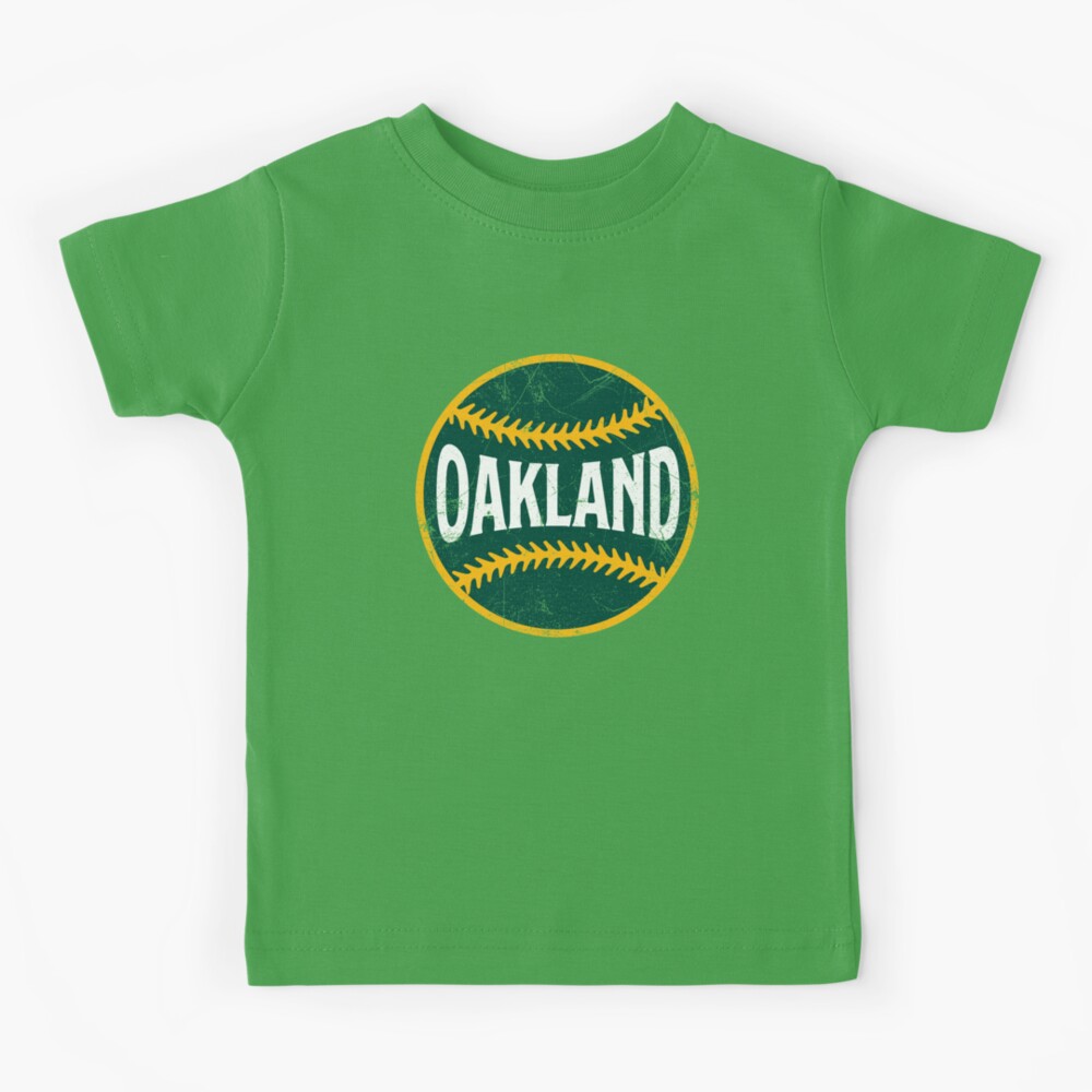 Vintage Oakland Baseball Kids T-Shirt for Sale by heavenlywhale