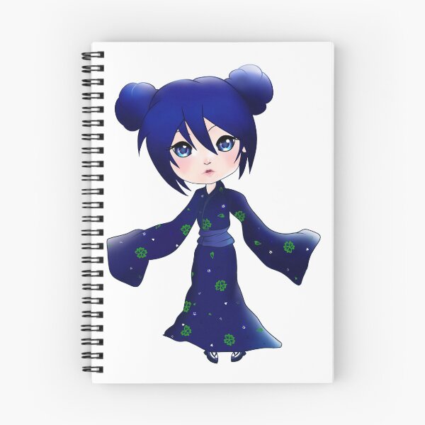 Item preview, Blue Chibi Girl designed and sold by ragtagart.