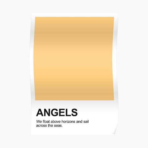 Angels Pantone Poster
