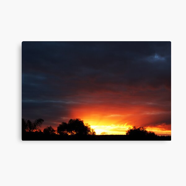 A Frankland River Sunset Canvas Print