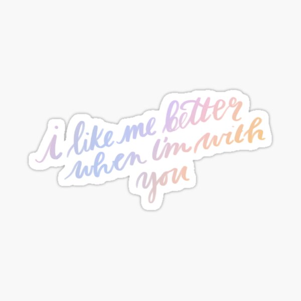 Lauv Lyrics Stickers Redbubble redbubble