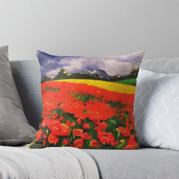 Item preview, Poppies before the Storm designed and sold by Barbora  Urbankova.